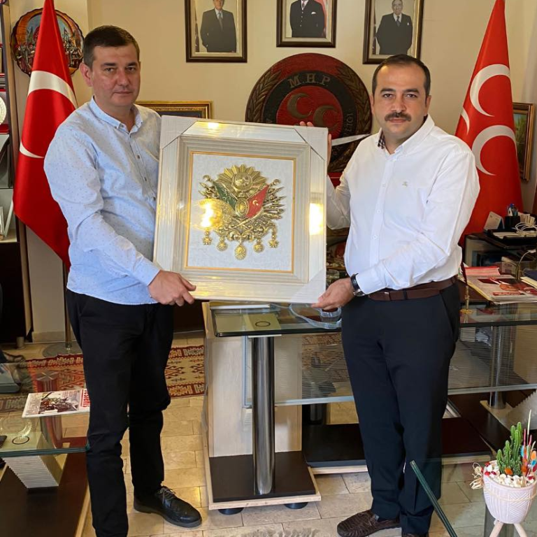 Altso Başkan Adayı Tunahan TOKSÖZ’ den Alanya MHP ilçe Başkanı Mustafa TÜRKDOĞAN ‘ a Anlamlı Ziyaret…